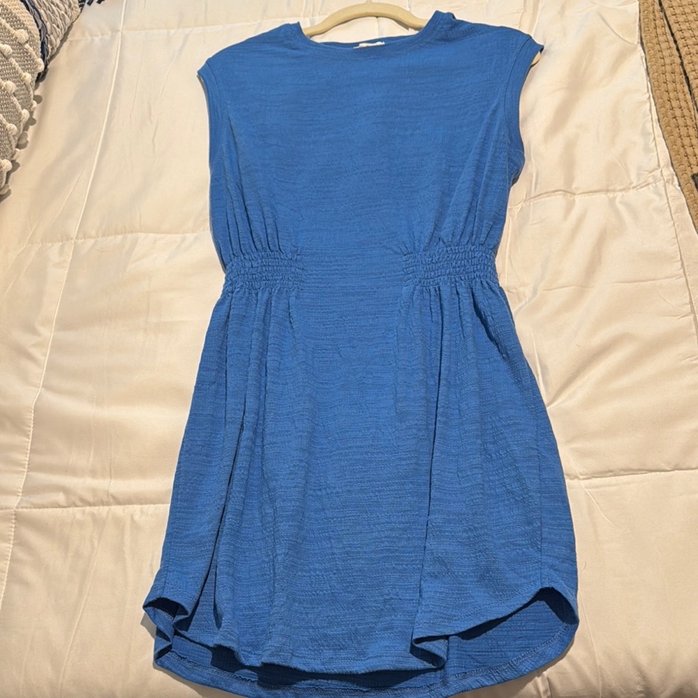 Z Supply Blue Sleeveless Dress